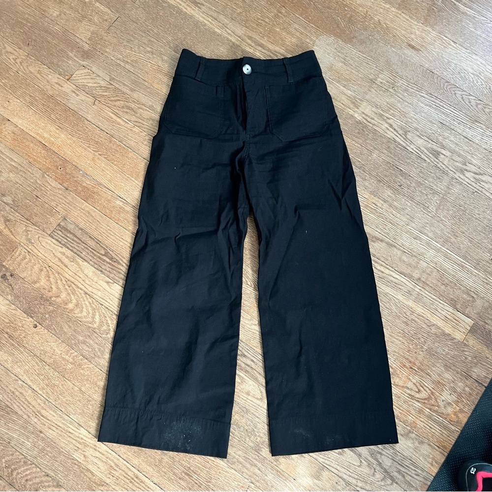 Anthropologie Maeve Colette Wide-Leg Pants